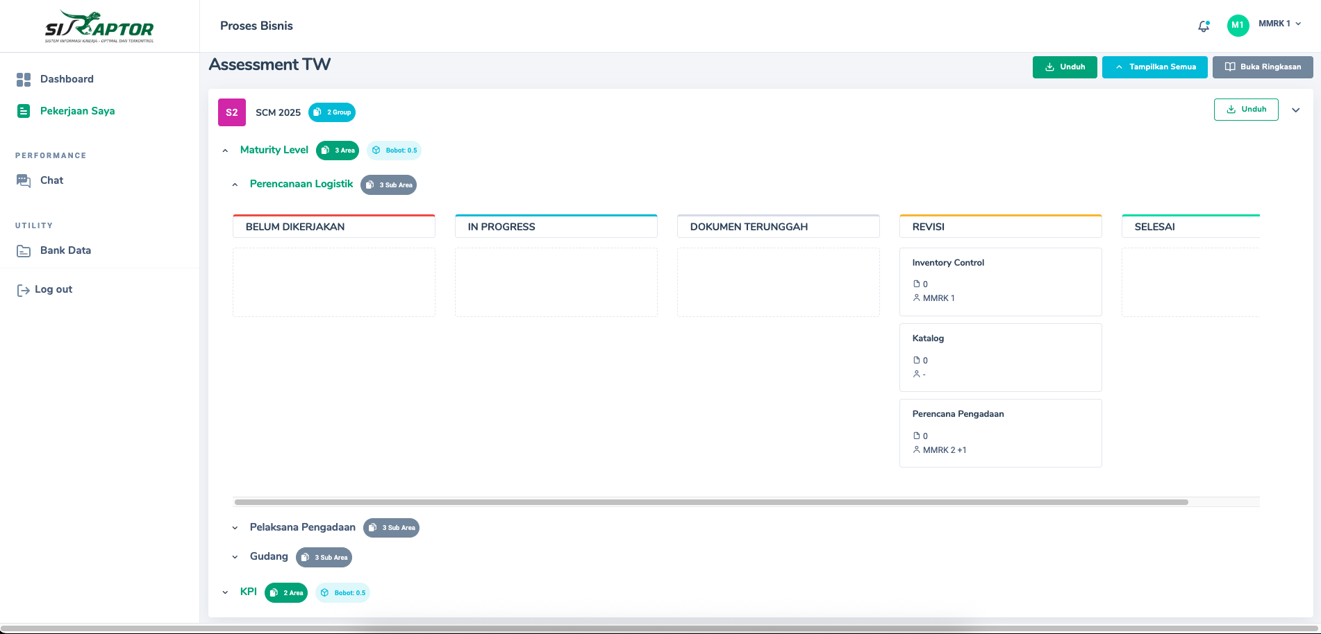 Main Dashboard